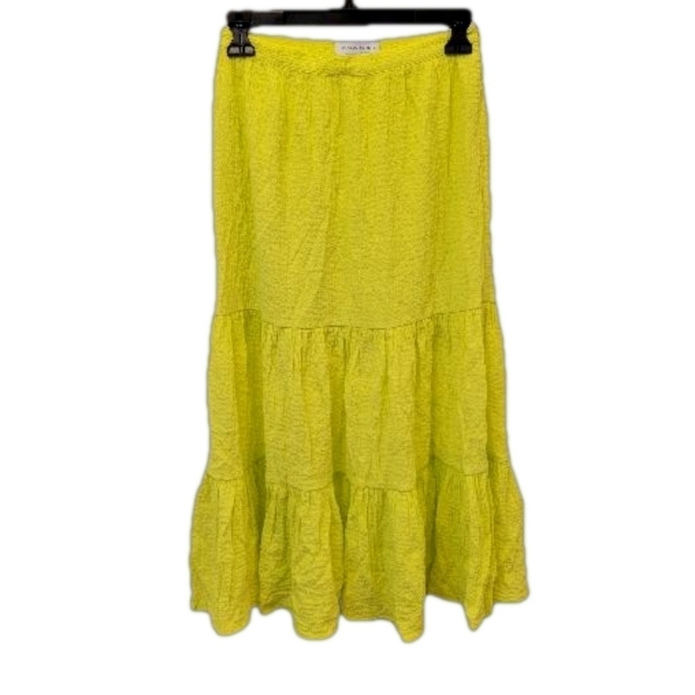 Urban Outfitters Neon Yellow Skirt size small